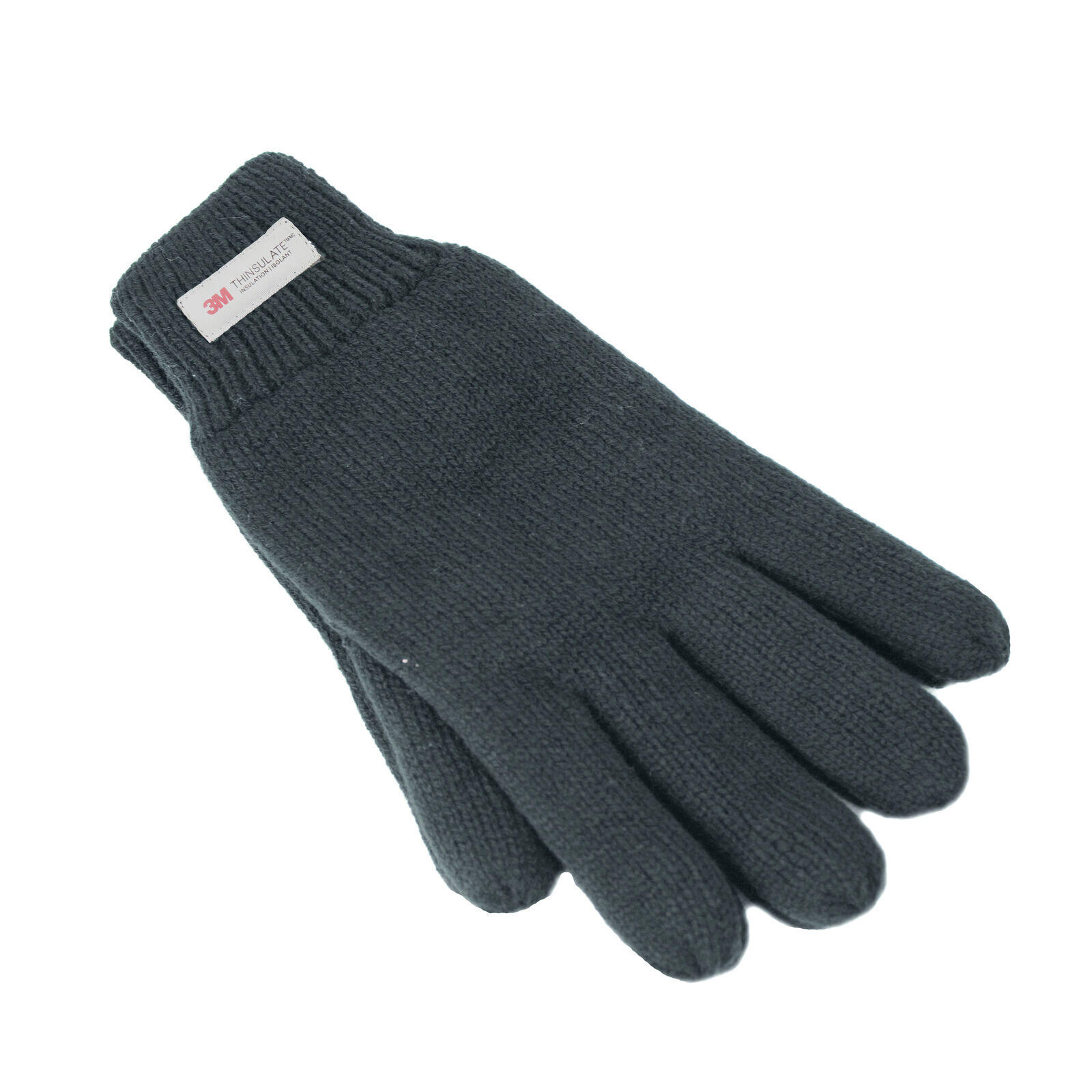 3M THINSULATE Gloves Snow Ski Knitted Polar Fleece Thermal Plain Winter