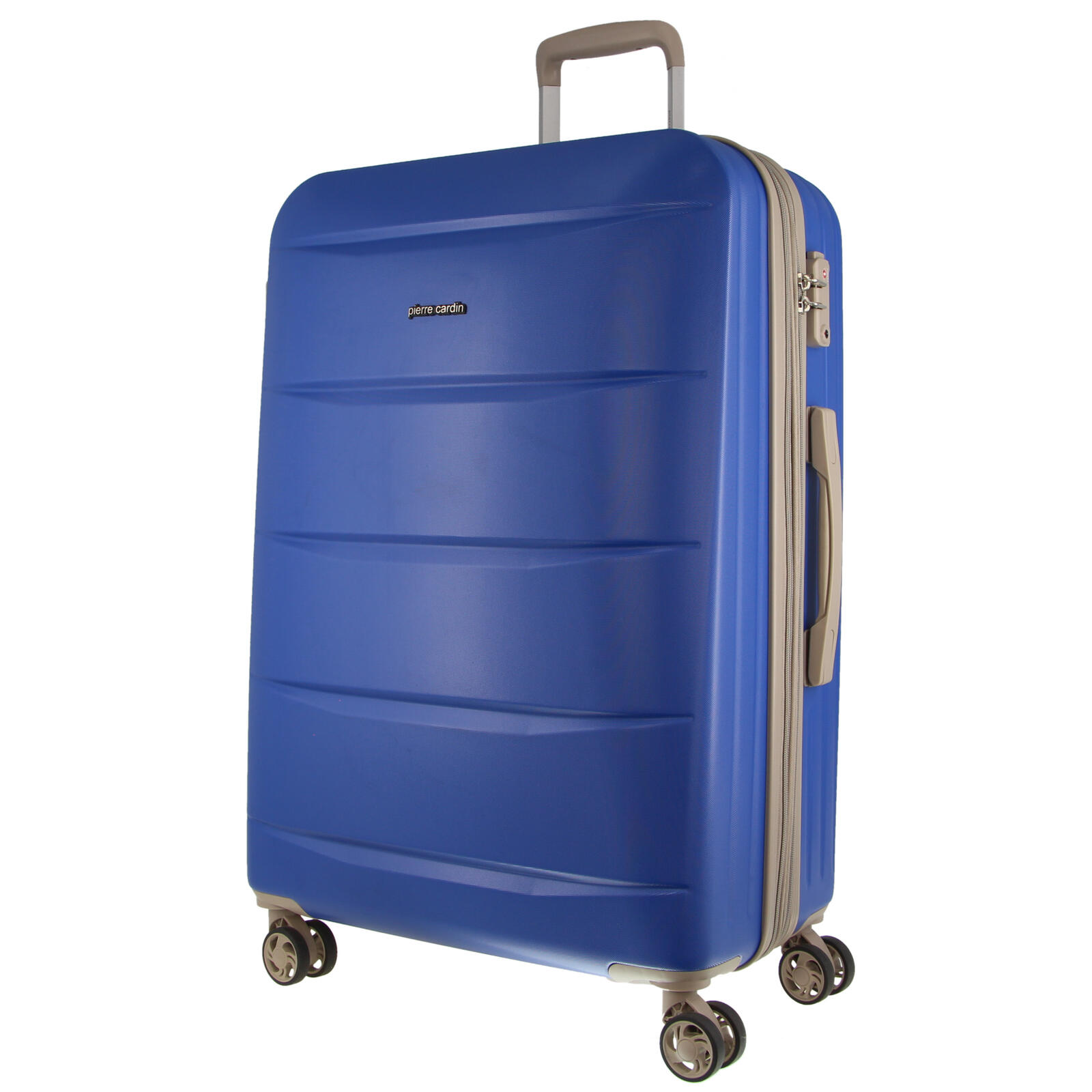 Pierre Cardin Hardshell Cabin Luggage Bag Travel Carry On - Ocean