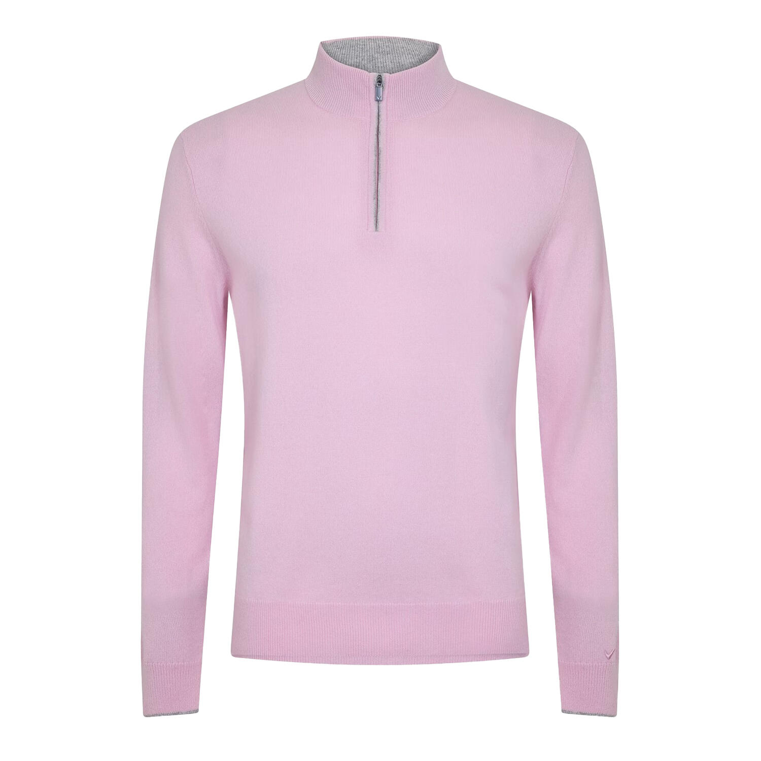 Callaway Mens Zip Neck Sweater Top