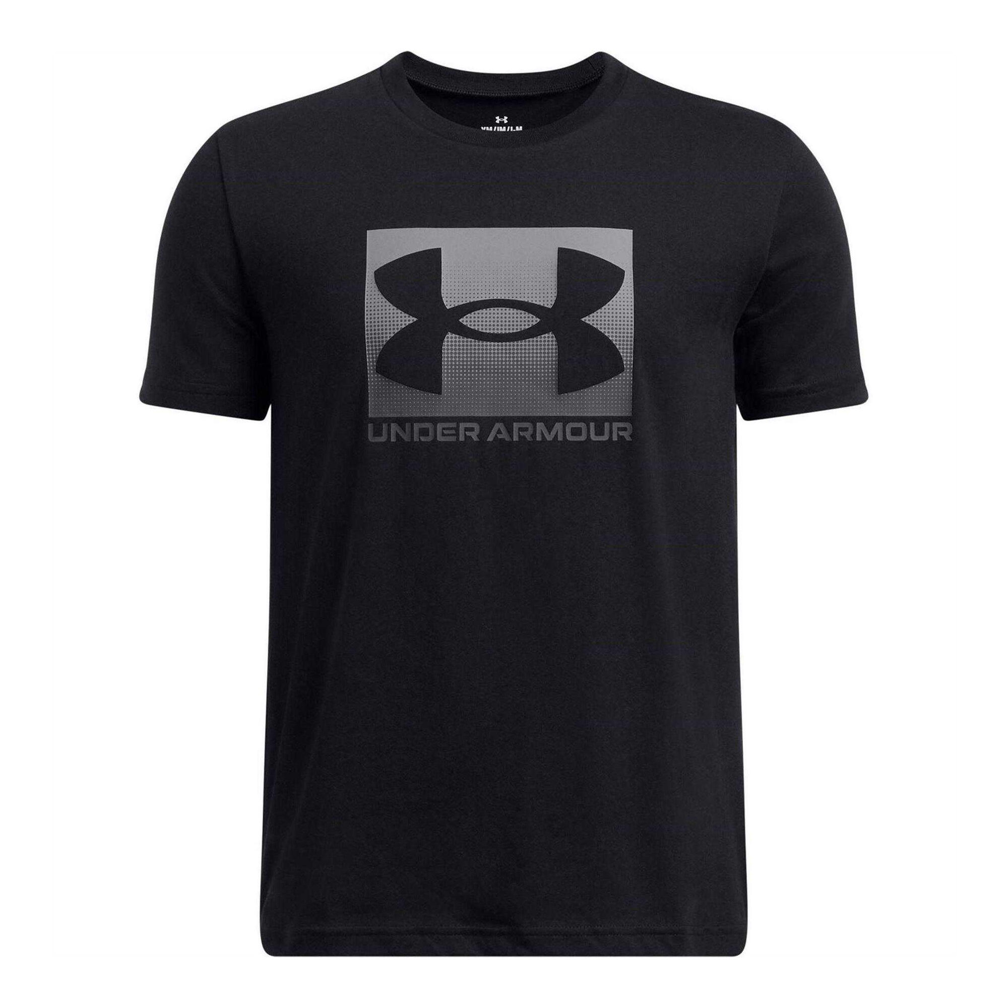 Under Armour Boys Boxed Logo Regular T-Shirt