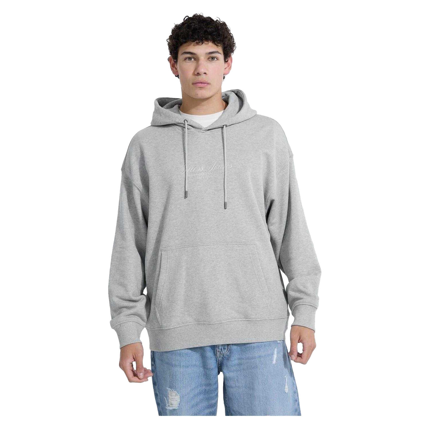 Guess Mens Script Hoodie
