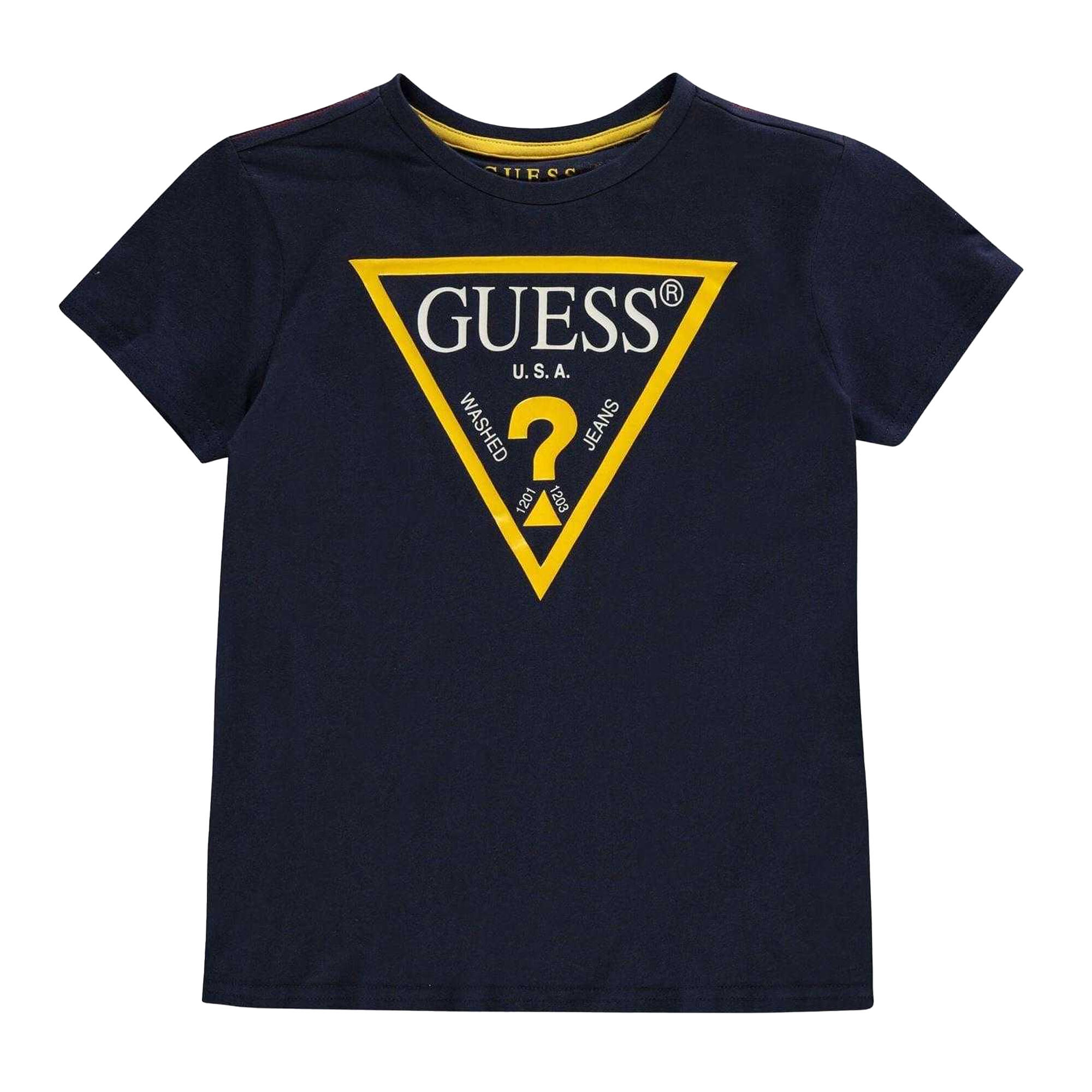 Guess Childrens/Kids Logo Cotton T-Shirt