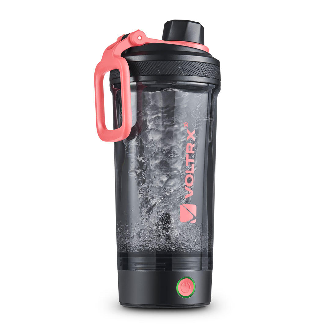 VOLTRX GALLIUM 700ML Electric Protein Shaker Bottle – PINK - IRONTEC
