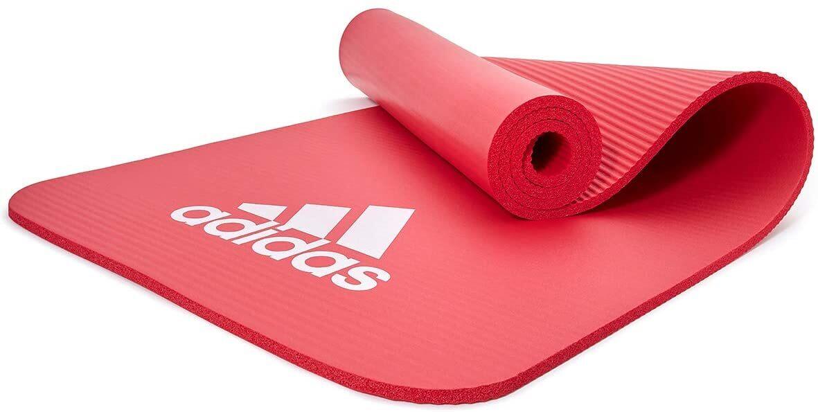 Adidas 7mm Exercise Fitness Mat  - Red