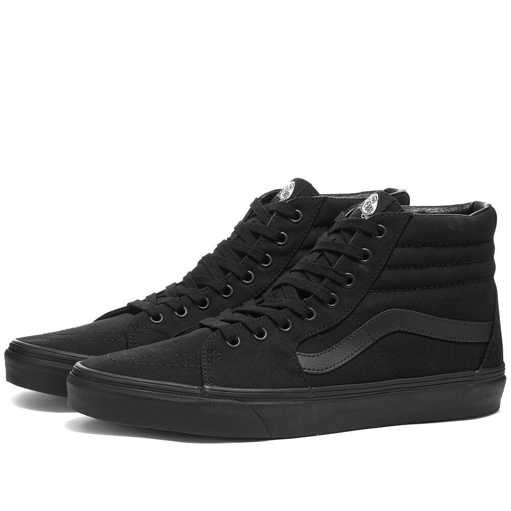 Vans SK8 Hi High Top Sneakers Runners Shoes Skate - Black