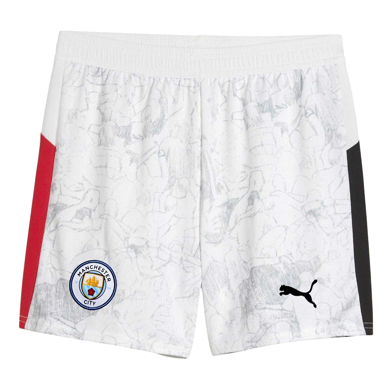 Puma Childrens/Kids 25/26 Manchester City FC Third Shorts