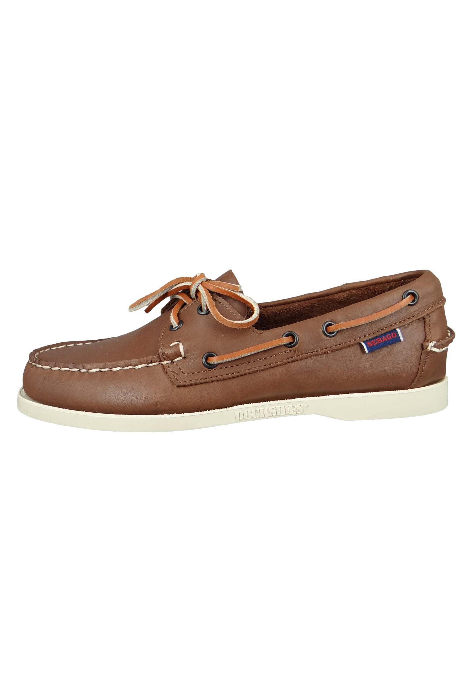 Docksides chaussures bateau homme marron cuir 3/6