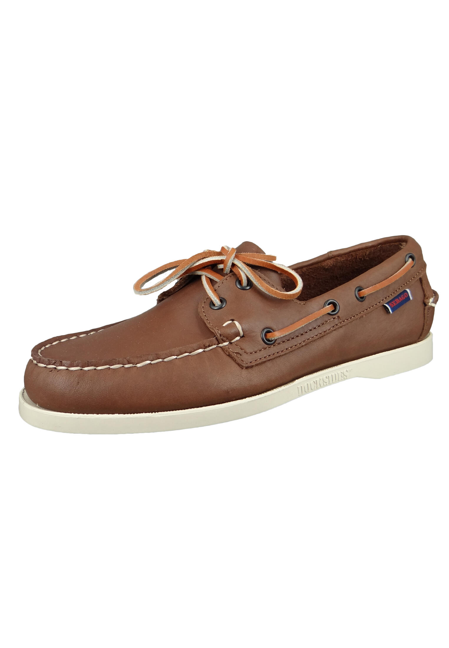 Docksides chaussures bateau homme marron cuir 2/6