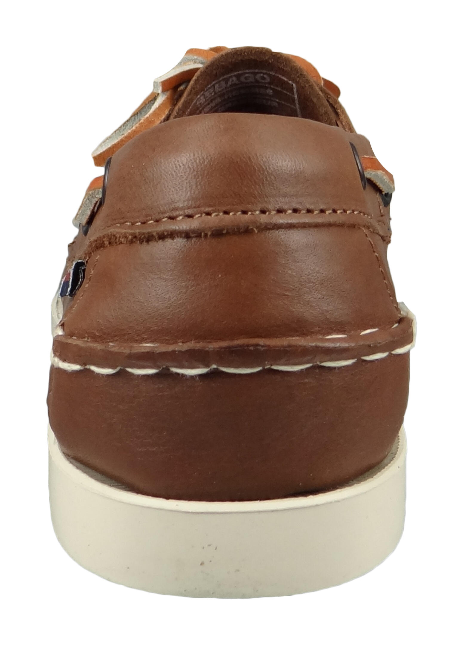Docksides chaussures bateau homme marron cuir 4/6