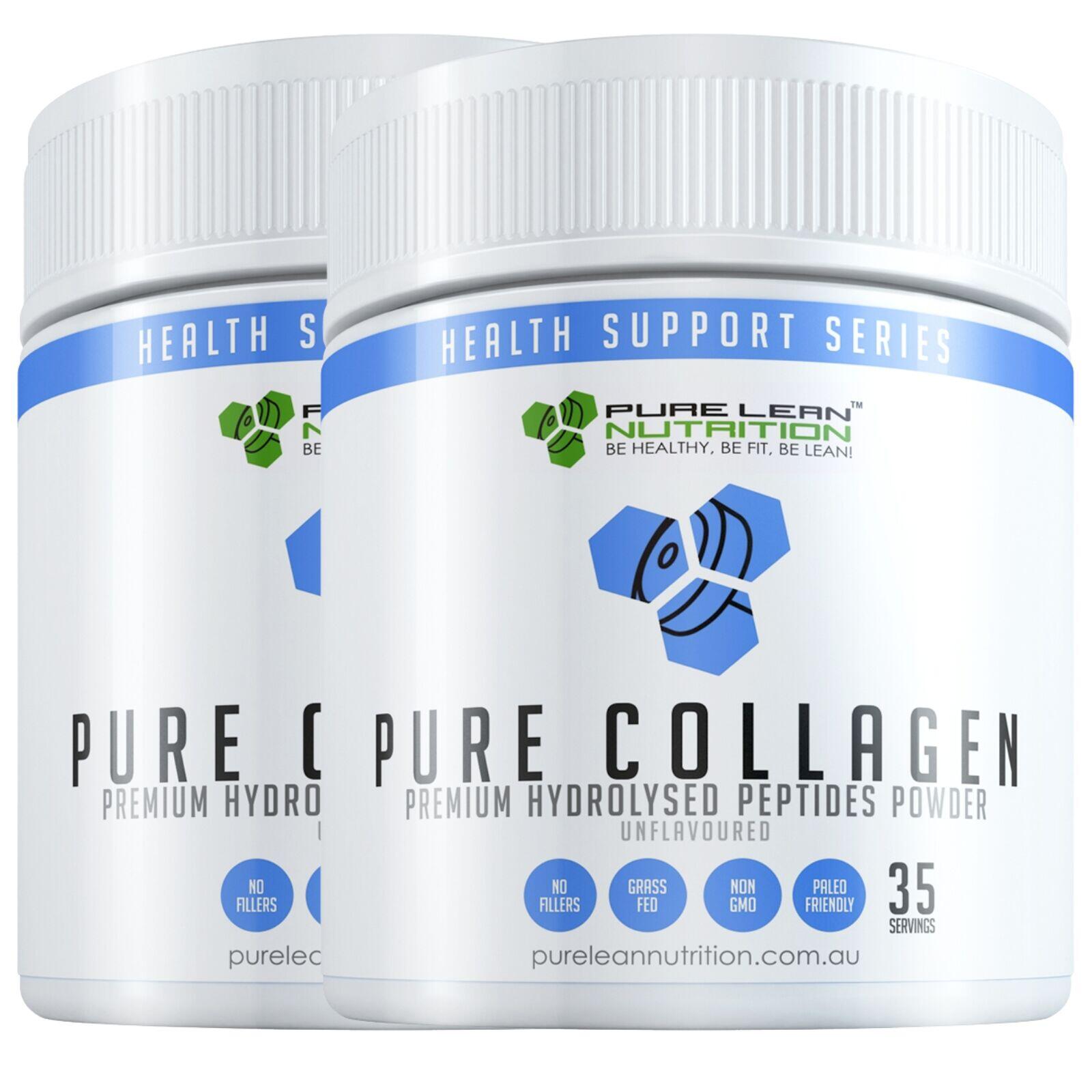 Premium Hydrolysed Collagen Peptides Powder Hair Skin Nail Health Grass Fed