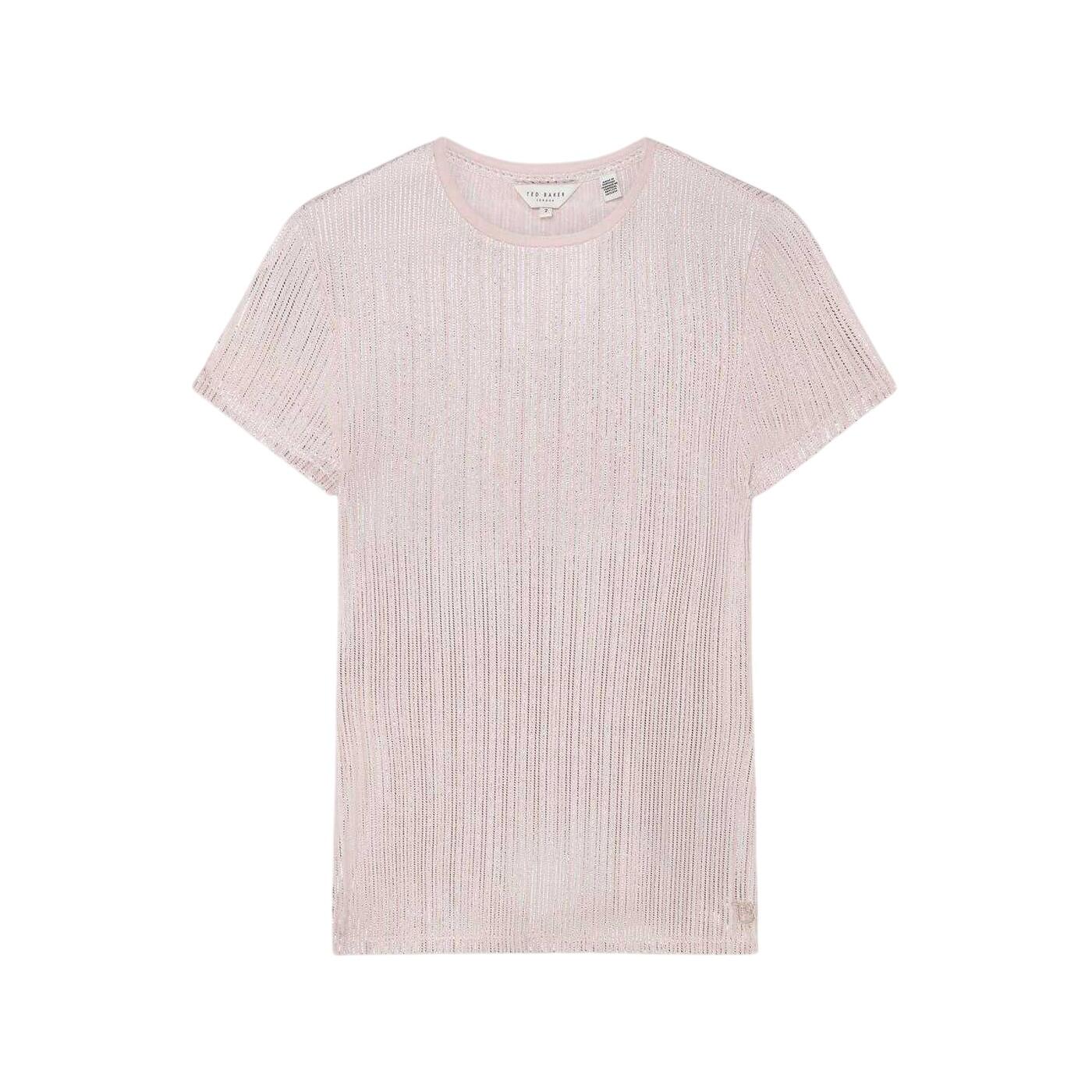 Ted Baker Womens/Ladies Metallic Stripes Slim T-Shirt