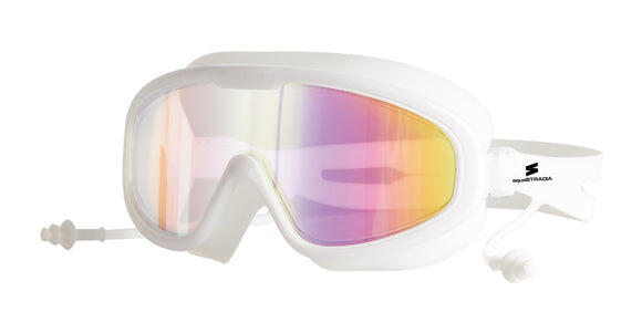 aquaSTRADIA “168RG-WHITE” Advanced Swim Goggles – Dive in Style