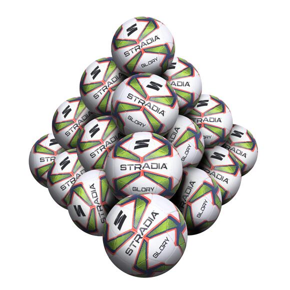 STRADIA THUNDER Size 5 Soccer Ball - Elite, TPU (Pack of 20)