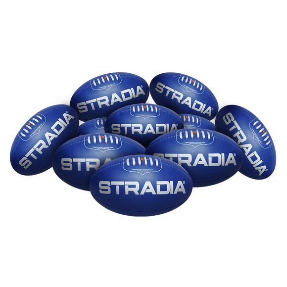 STRADIA x PCFA “CHAMPION” Soft Foam AFL Ball – Size 5 – Pack of 10