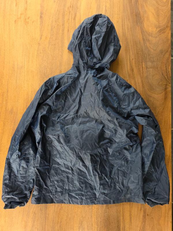 Tussen Particulieren - Regenjas/poncho Quechua MH100 donkerblauw 7-9 jaar 2/4