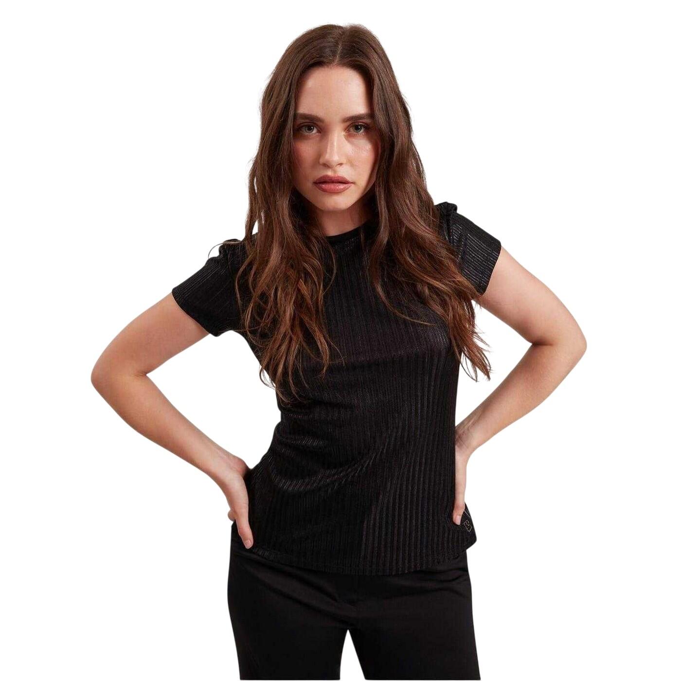 Ted Baker Womens/Ladies Metallic Stripes Slim T-Shirt