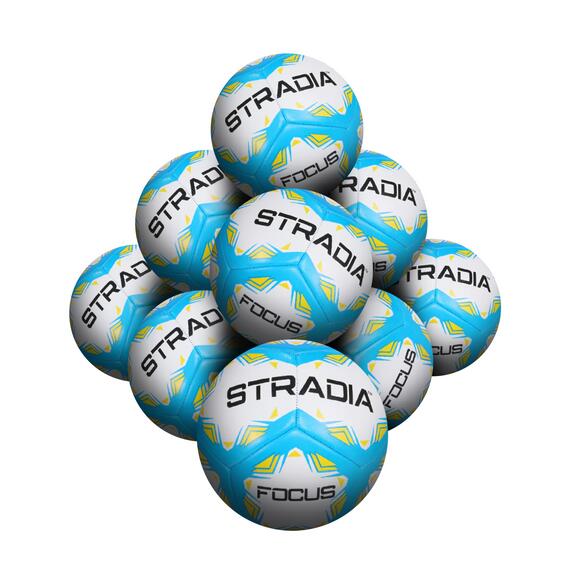 STRADIA FOCUS Size 5 Soccer Ball - EVA Padded (Pack of 10)