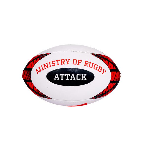 STRADIA ATTACK Size 5 Rugby League Ball School Practice Design MAX Pimple Grip