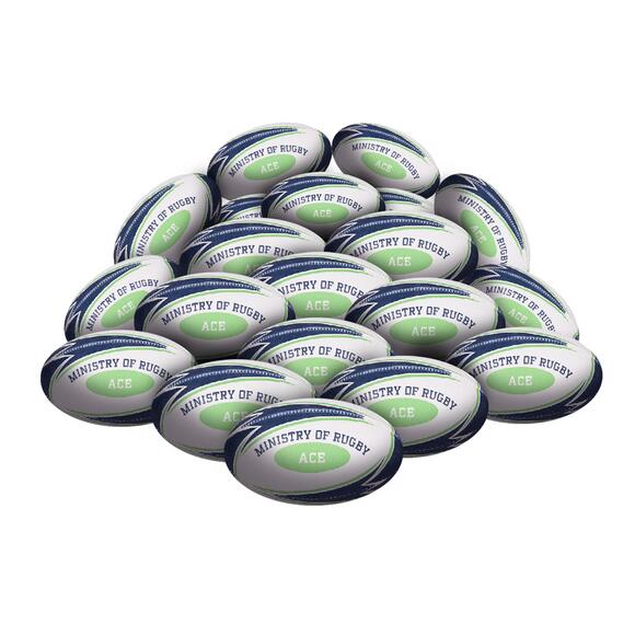 STRADIA ACE Rugby Union Ball - Fun MINI Series - PK20