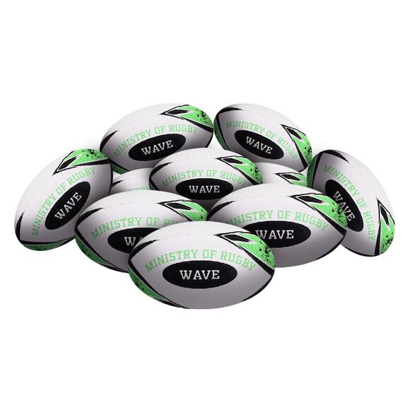 STRADIA WAVE Rugby Union Ball - Virgin Grade Training - PK10