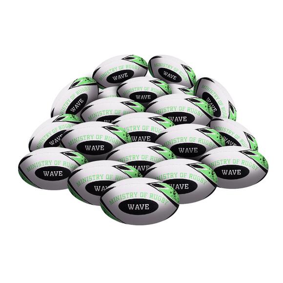 STRADIA WAVE Rugby Union Ball - Virgin Grade Training - PK20