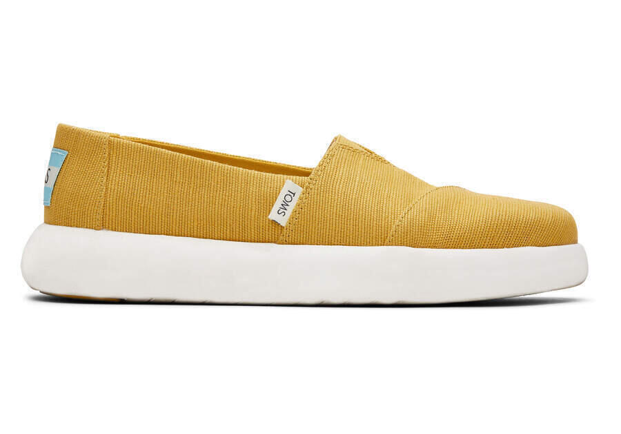 TOMS Womens Canvas Slip On Shoes Alpargata Espadrilles