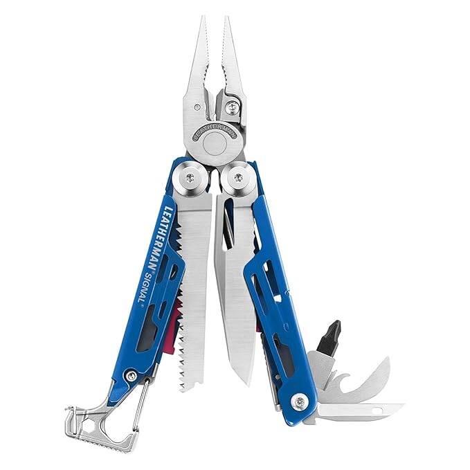 Leatherman Multipurpose Knife Signal-Cobalt -  1