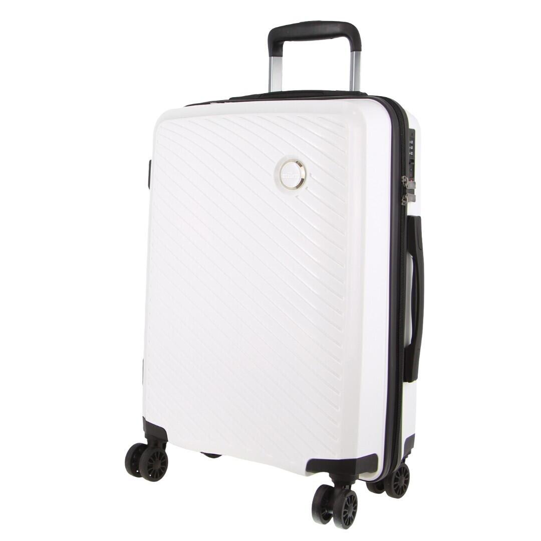 Pierre Cardin Inspired Milleni Cabin Luggage Bag - White
