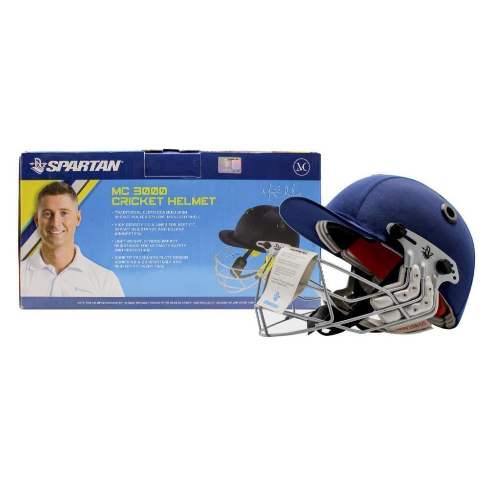 Spartan MC 3000 Cricket Helmet - Navy