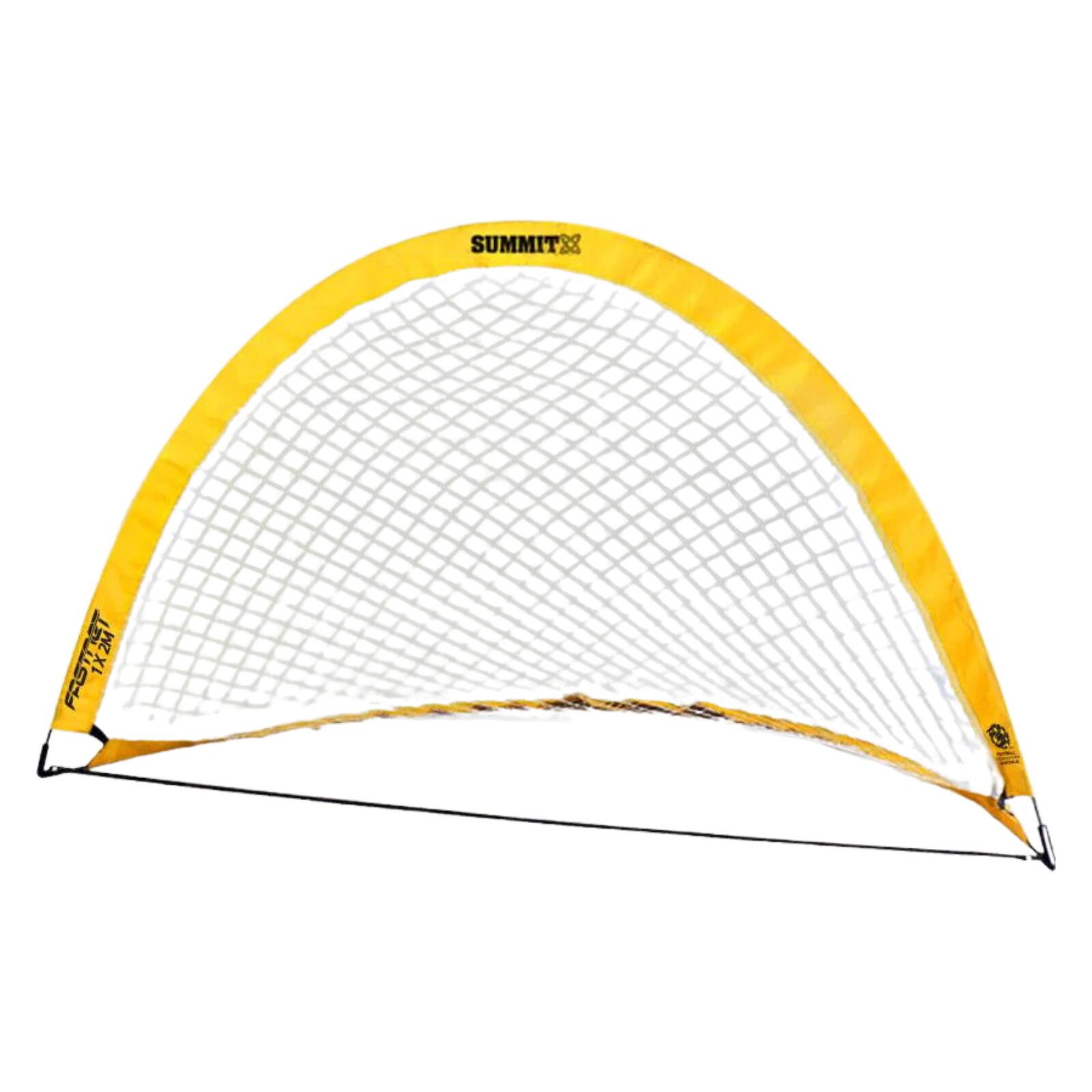 Summit Pop Up Teardrop Advance FFA Half Dome Football Soccer Goal - 2mx1m