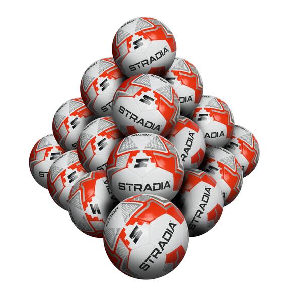 STRADIA ACADEMY Size 5 Soccer Ball - Premium Training (Pack of 20)
