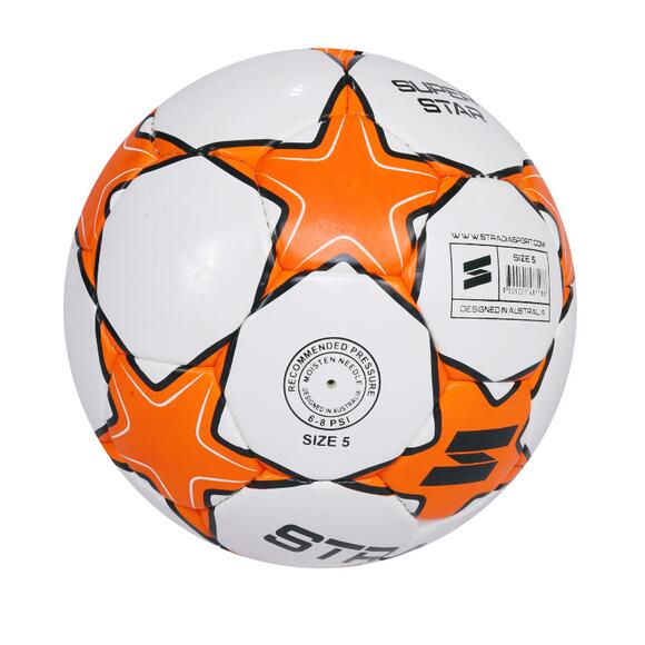 STRADIA SUPER STAR Size 5 Soccer Ball Professional Elite Ball w/ Hydralock Tech