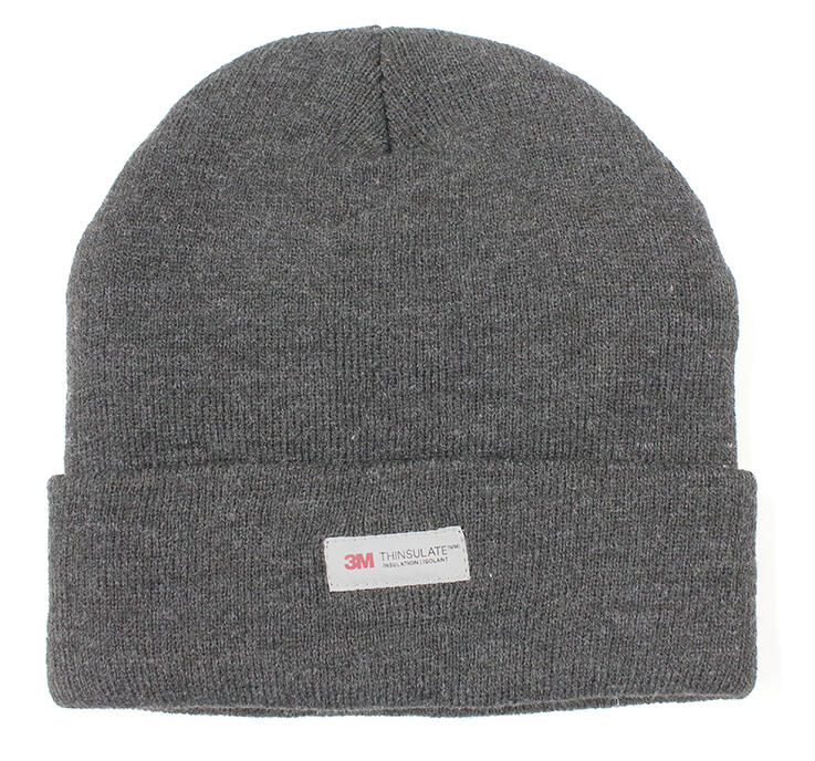Dents 3M Thinsulate Pull On Beanie Hat Ski Knit Thermal Insulated in Charcoal Gr