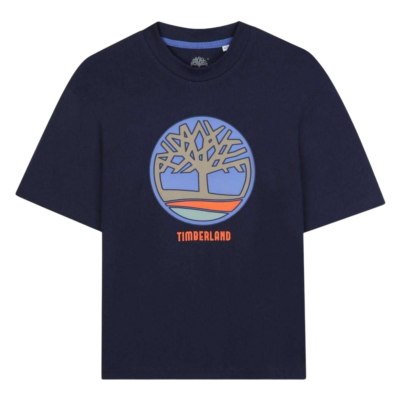 Timberland Boys Logo Crew Neck T-Shirt