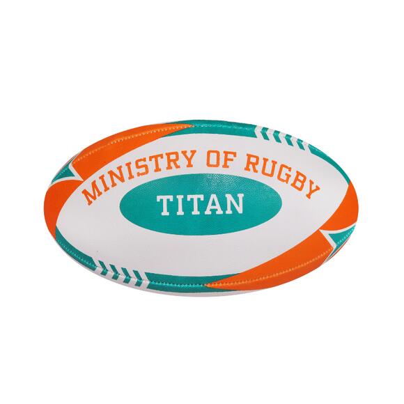 STRADIA TITAN Size 4 Rugby League Ball - School-Level Practice Ball w/ Max Grip