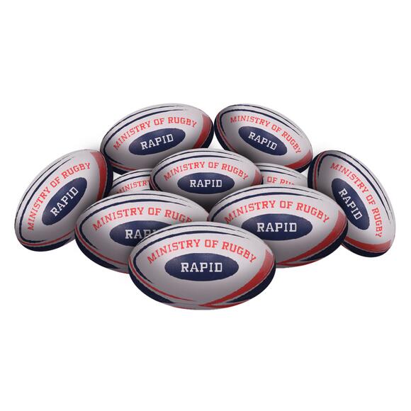 STRADIA RAPID Rugby Union Ball - School Durability - PK10