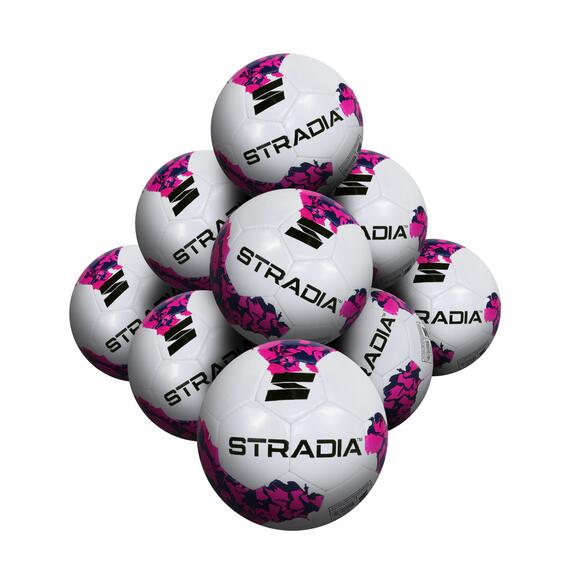 STRADIA ACADEMY Size 3 Jr. Soccer Ball - Durable (Pack of 10)