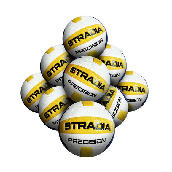 STRADIA "ACCLAIM" Premium Match Series PU Micro Fibre Volleyball (10-pack)