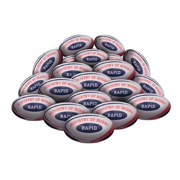 STRADIA RAPID Rugby Union Ball - School Durability - PK20