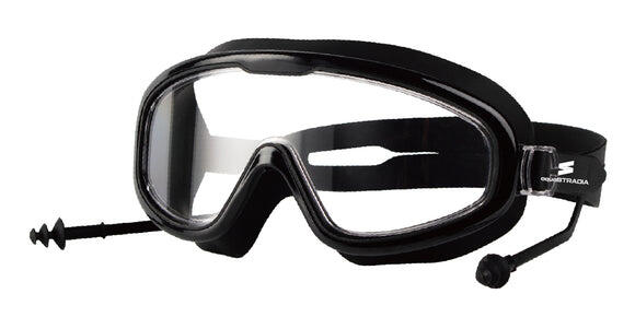 aquaSTRADIA “168AF-BLACK” Trendy Swim Goggles – Stand Out