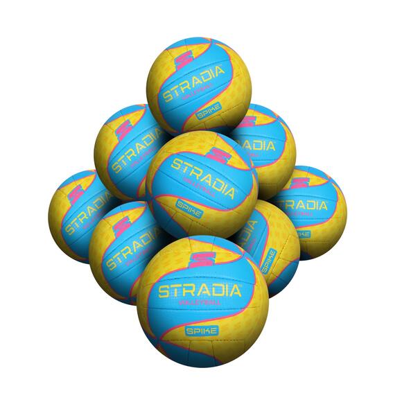 STRADIA "SMASH" Size 5 Volleyball – CARBONIUM Trainer (10-pack)