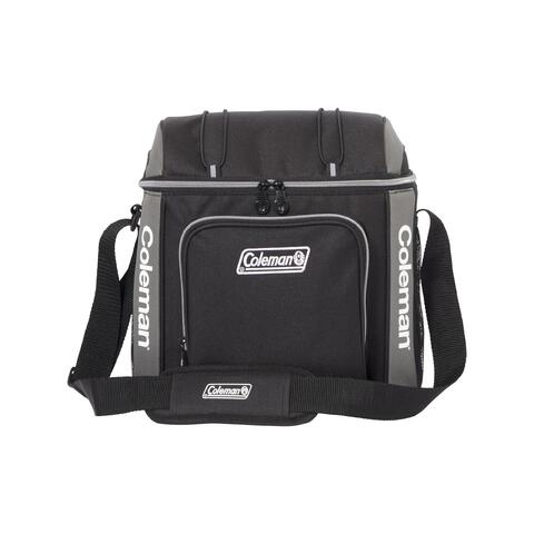 Coleman insulated soft cooler picnic bag holding up to 16 cans, black