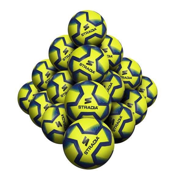STRADIA KICK Size 5 Soccer Ball - Versatile, PVC (Pack of 20)