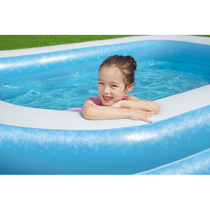 262 x 175 x 51 cm Bestway aufblasbarer Familienpool 4/7