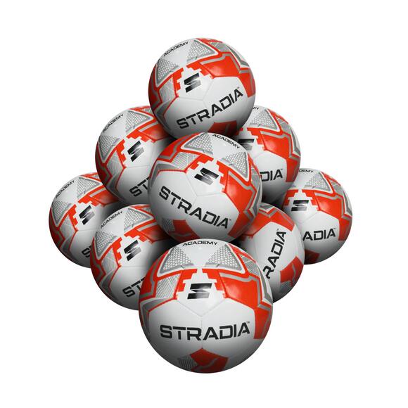 STRADIA ACADEMY Size 5 Soccer Ball - Premium Training (Pack of 10)