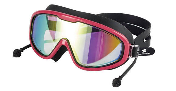 aquaSTRADIA “168RG-RED” Enhanced Vision Swim Goggles – See Clearly