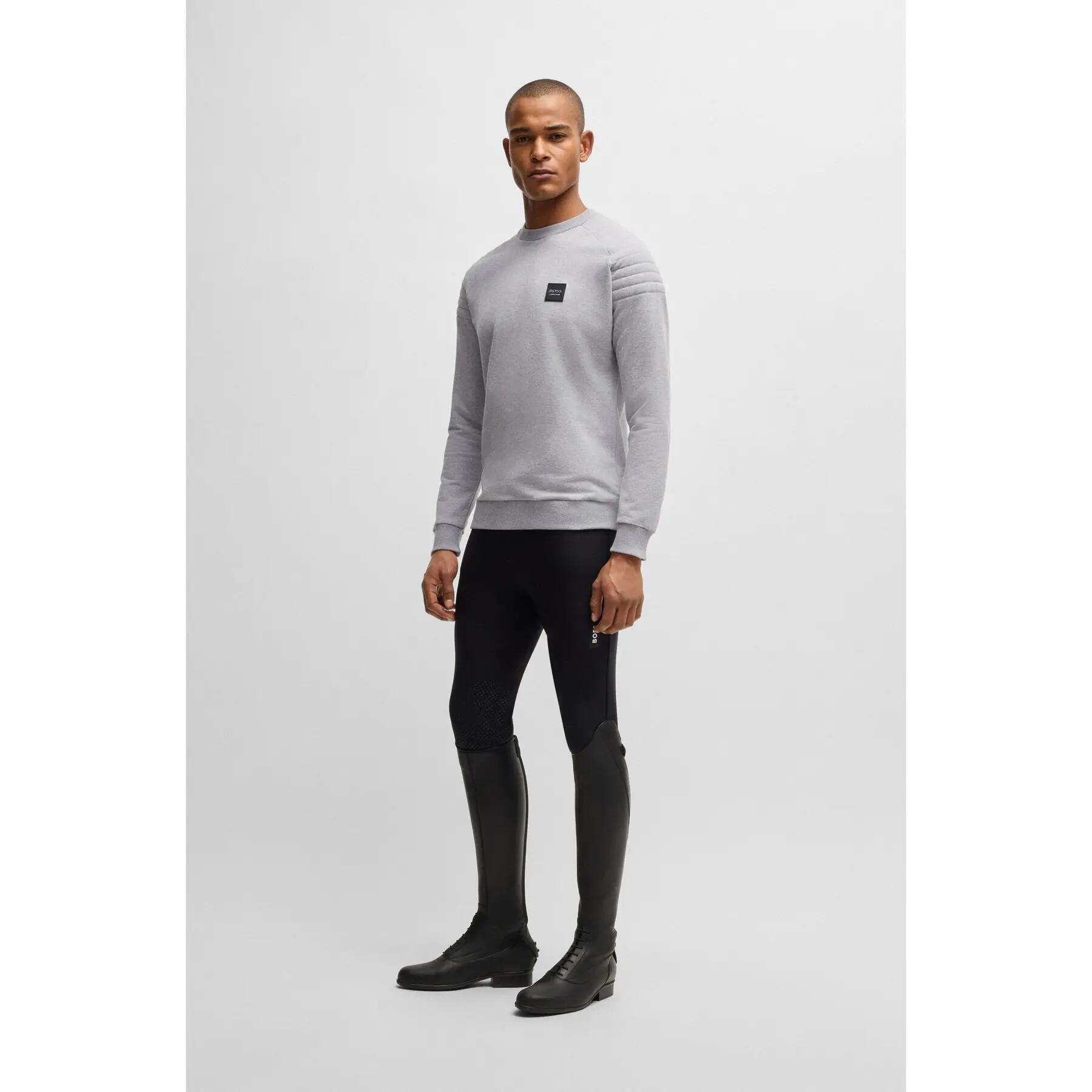 Damen Runder pullover mit Polster Boss Equestrian Lex 3/5