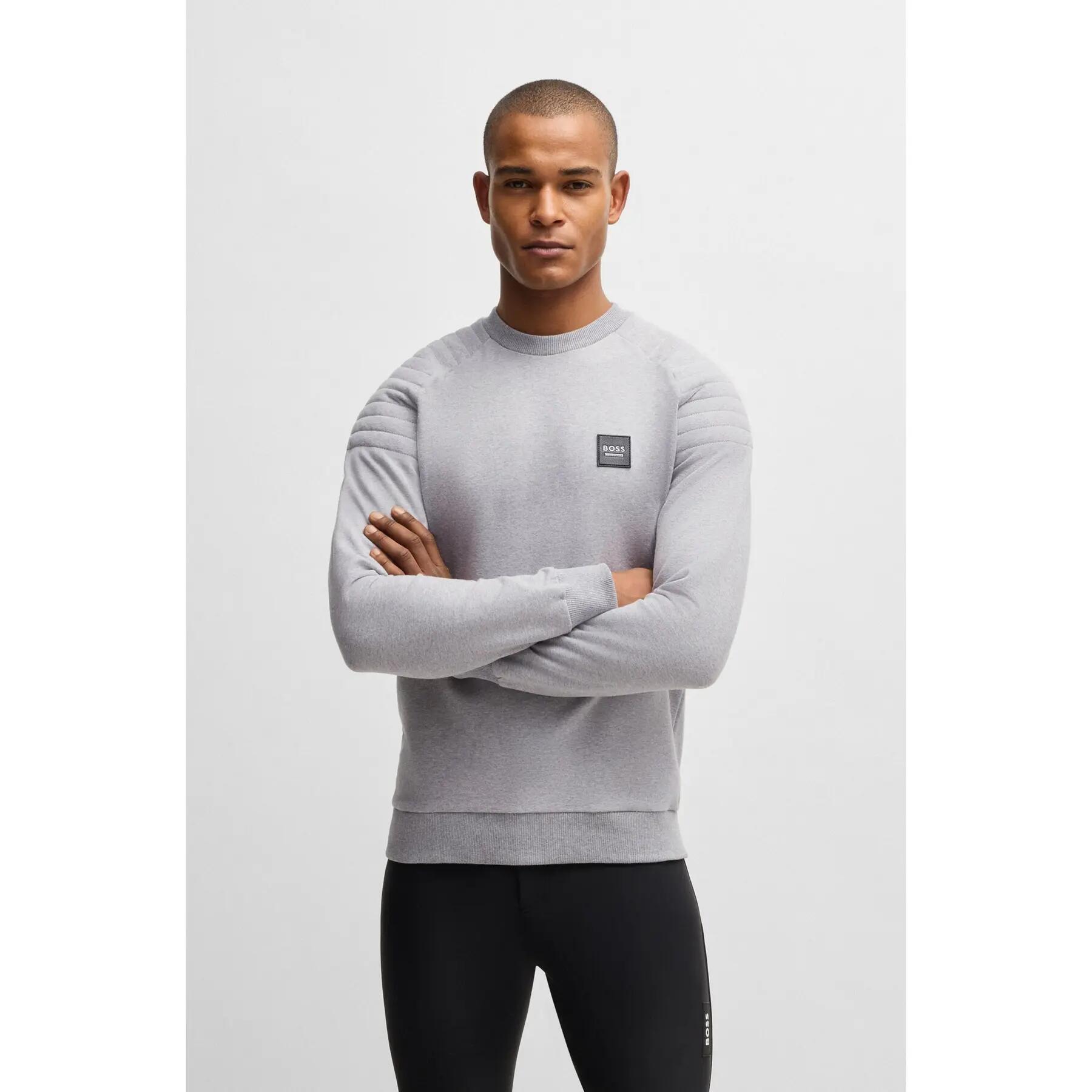 Damen Runder pullover mit Polster Boss Equestrian Lex 2/5