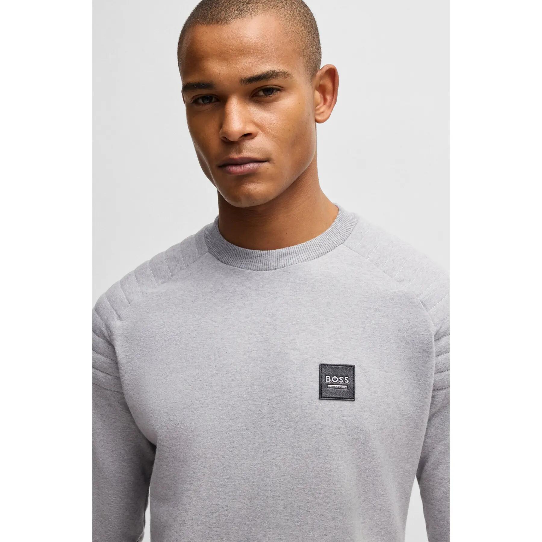 Damen Runder pullover mit Polster Boss Equestrian Lex 5/5