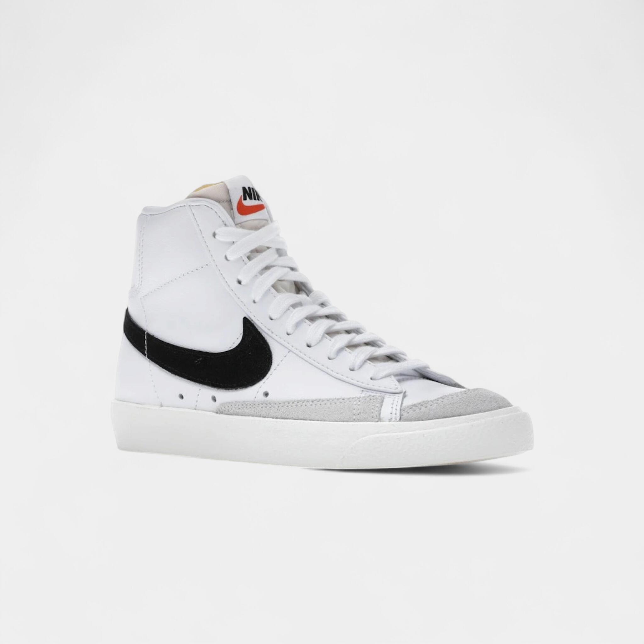 Nike Blazer Mid 77 White Black (Women's) 2/4